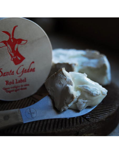 Queso de cabra Red Label Medium Bio 155g Santa Gadea Queso de cabra Red Label Medium Bio 155g Santa Gadea